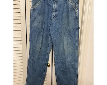 Wrangler 34x30 Carpenter Herren Denim Jeans Hose