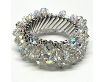 bracelet d'expansion en cristal Cha Cha vintage