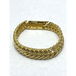 Vintage gouden ketting armband
