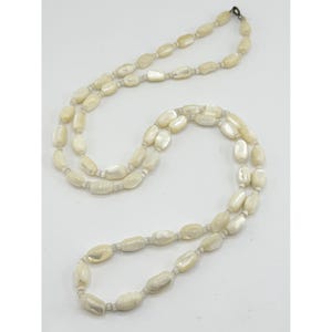Vintage Abalone Shell mop mother of pearl necklace