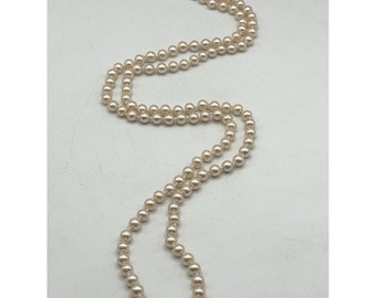 Collier vintage en fausses perles du Japon