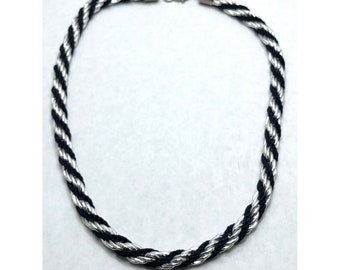 Vintage Rope Chain Braided Necklace