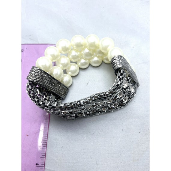 Nisha Three Strand Stretch Bracelet Nisha Three Strand Stretch Bracelet