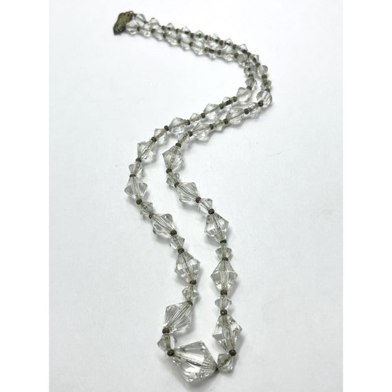 Estate Vintage Crystal Necklace - image 1