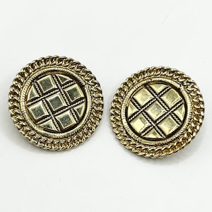 Vintage Kirk’s Folly Gold Tone Clip On Earrings