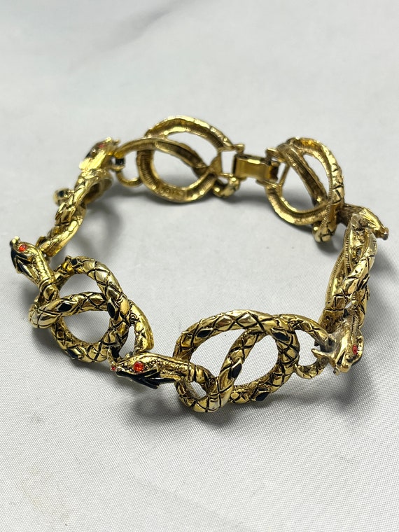 Vintage ART Arthur Pepper Snake Bracelet