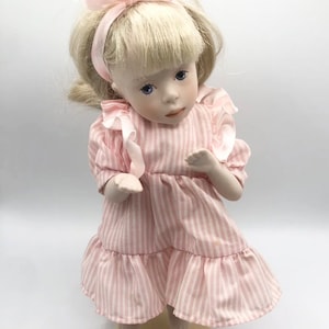 Franklin Mint Heirloom Porcelain Girl Doll