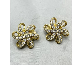 Vintage Swarovski Rhinestone Earrings