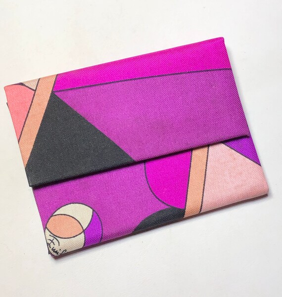Emilio Pucci Italy Vintage Estate Wallet Coin Purs