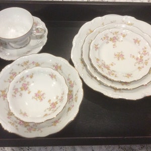 Vintage deslumbrante Haviland &quot;Michele&quot; China bávara - Uau, 90 peças raras!