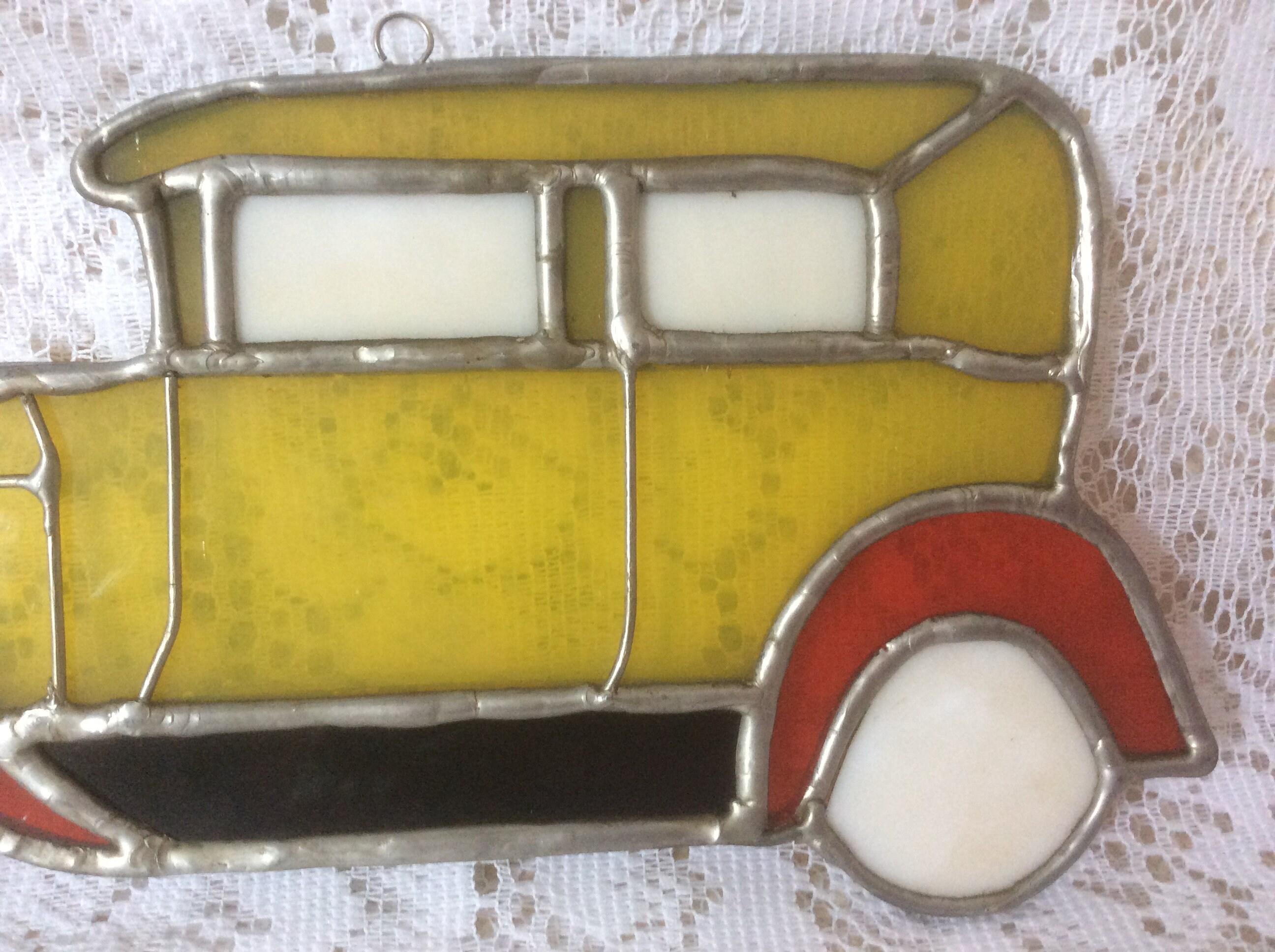 Vintage Stained Glass Automobile Car Sedan - Etsy