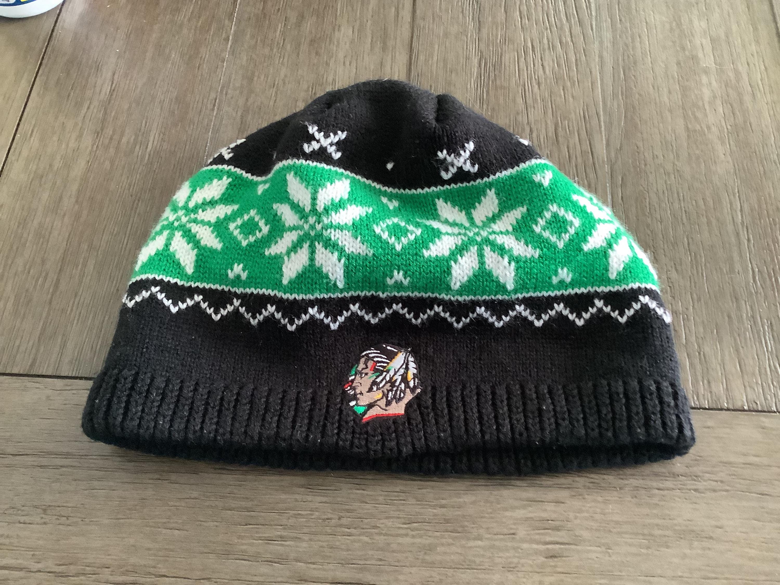 !RARE! Retired UND Sioux Set of 3 Beanies Fighting Sioux Chief Beanie — Campeche Collective main image 3