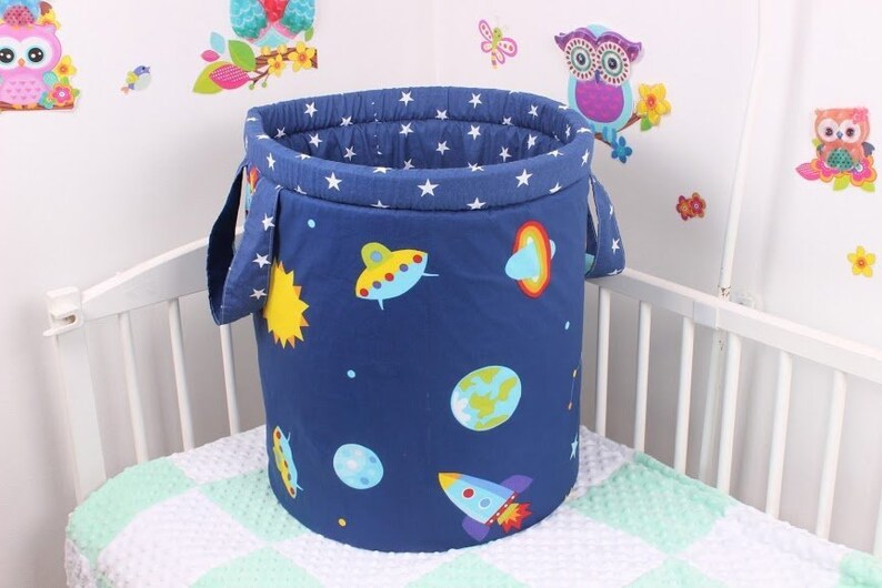 laundry basket baby shower gift