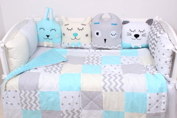 woodland cot bumper