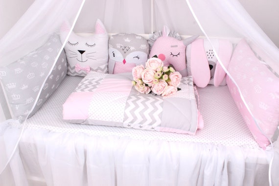 personalized baby crib bedding set