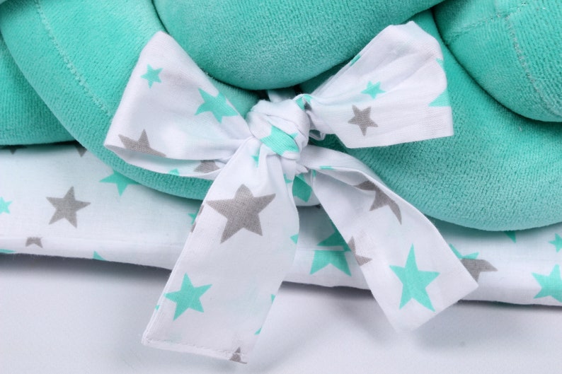 Modern Baby Nest Cot Bumper Crib Bumper Neutral Crib Bedding Etsy