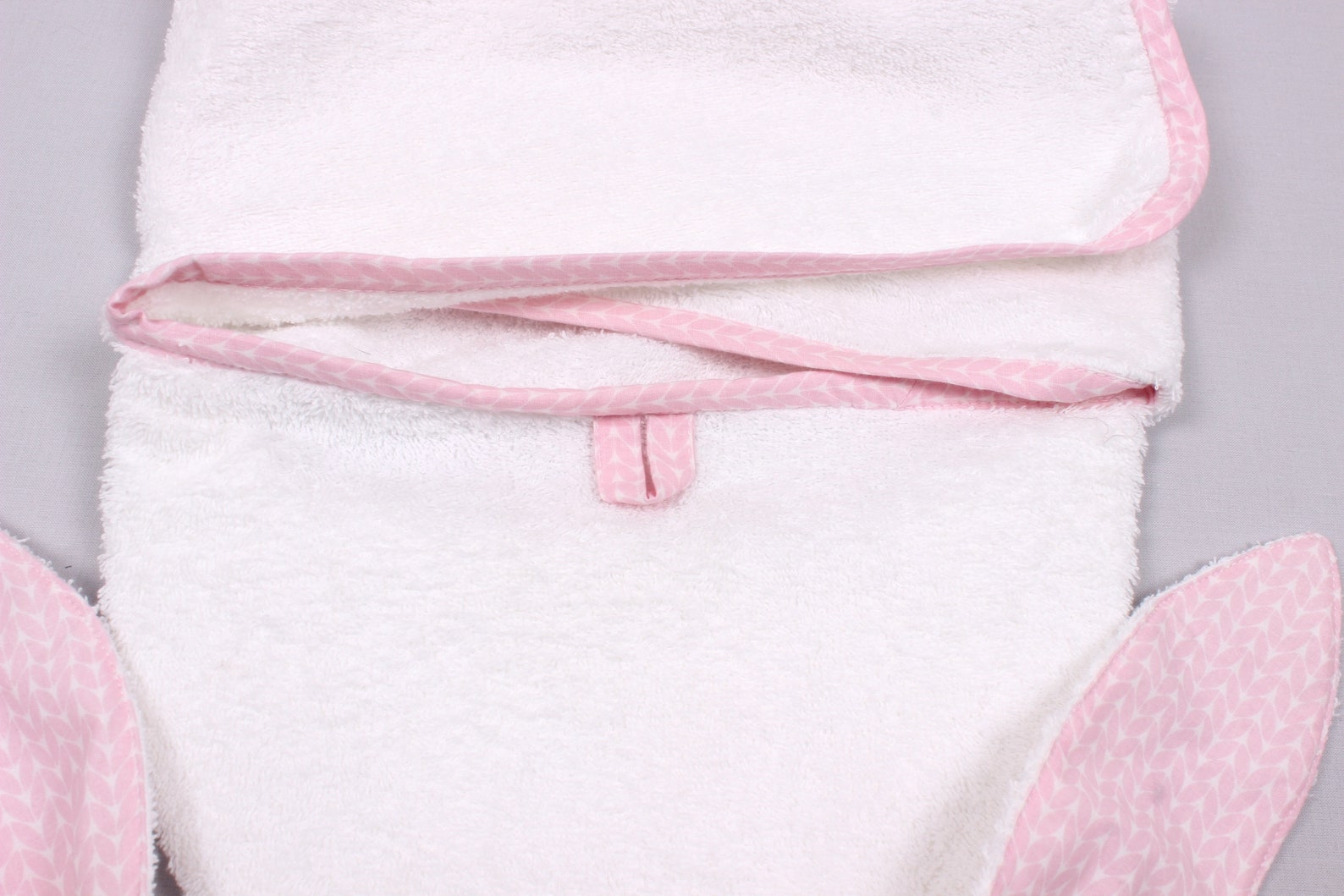 Baby Towel Sleeping rabbit with pink ears Toddler Bedding girl Etsy