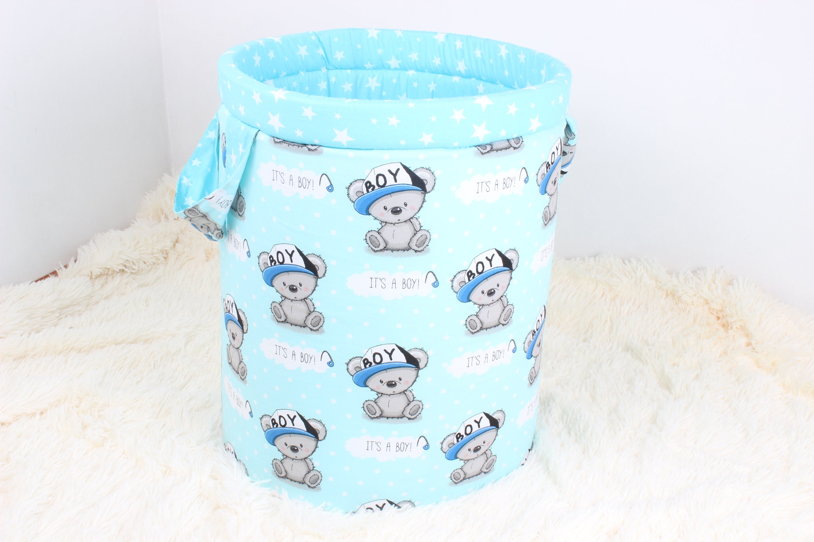 laundry basket baby shower gift