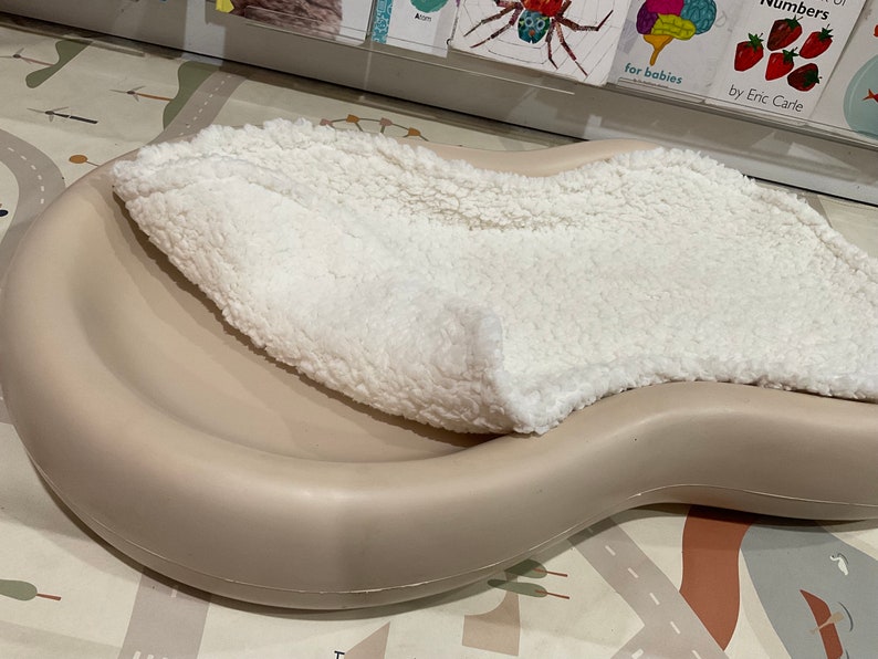 Double Sided Sherpa Diaper Changing Pad Cover Fits the Keekaroo and Hatch Baby Etsy