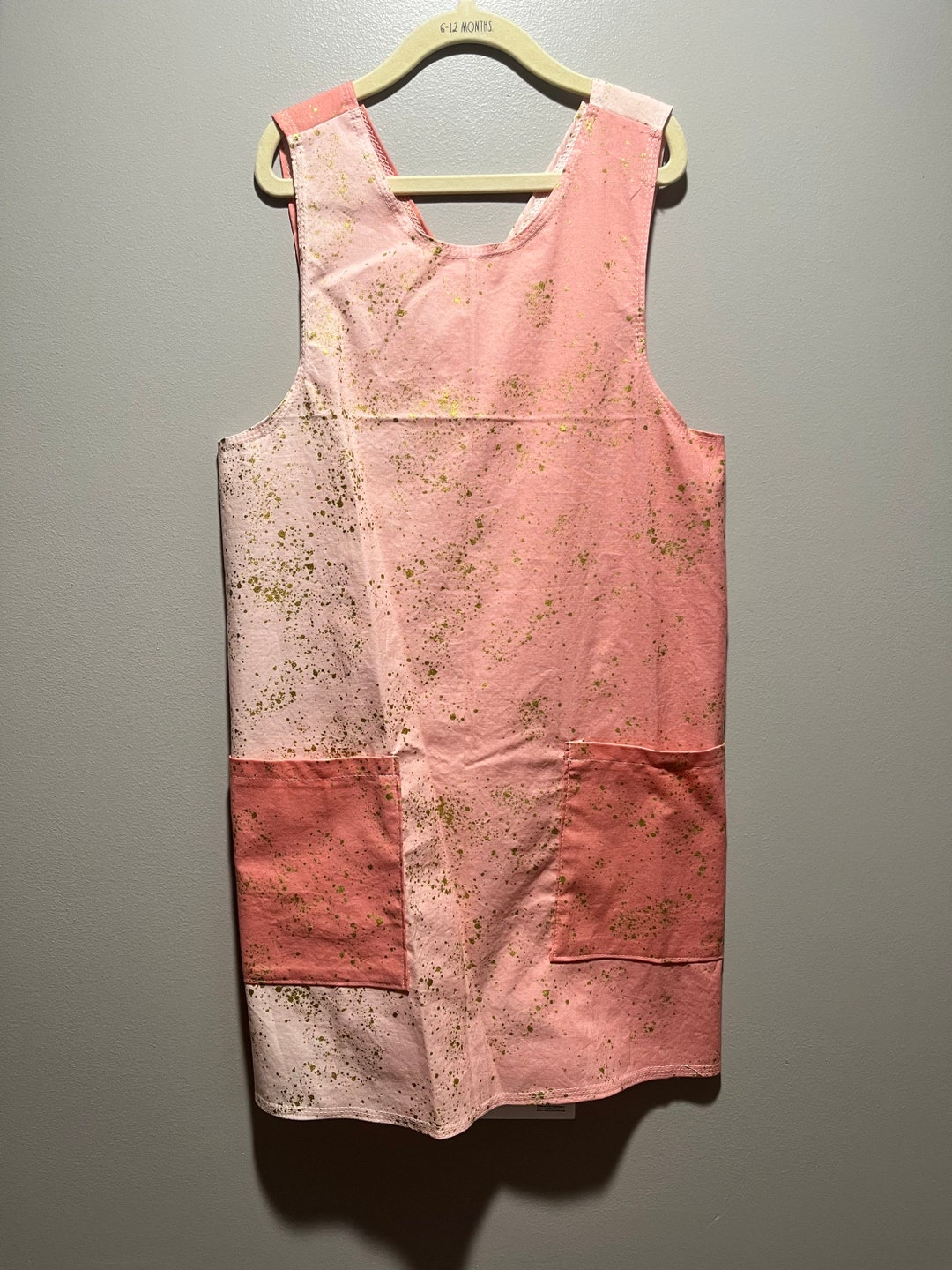 Ready to Ship | Kids Cotton Art Smock | Cross Back Design, Two Pockets ...