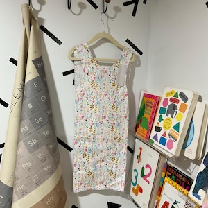 Girl princess Art Smock Apron | Youth Smock Apron for Painting & Crafting | Adjustable, Durable and Stylish Design | Ximena