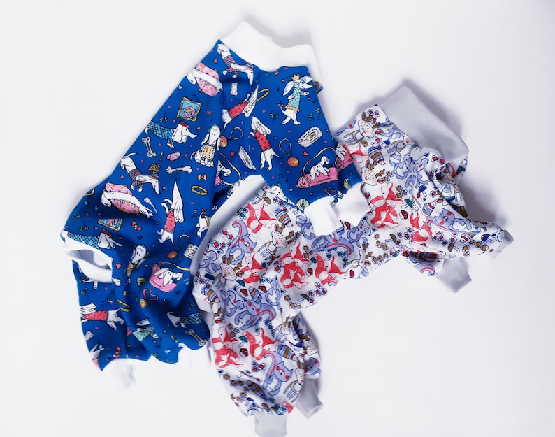 Toy Terrier Dog onesies Bichon Gift for pets. Pet Costume with animals Chihuahua Dog or Sphynx cat Pajamas Pajamas for York