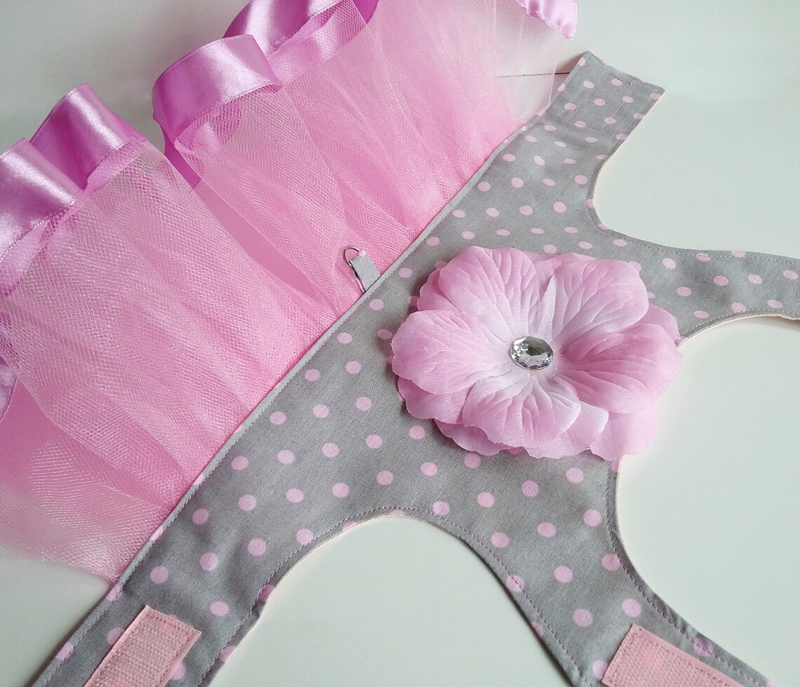SMALL DOG - Pink Check Skirt main image 0