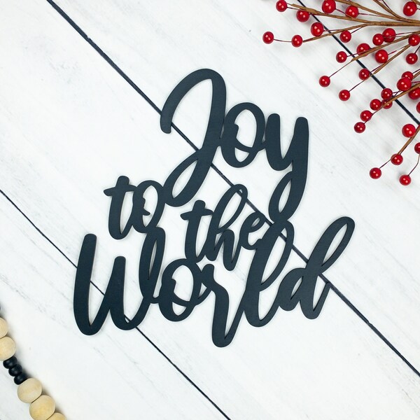 Joy to the World Banner - Etsy