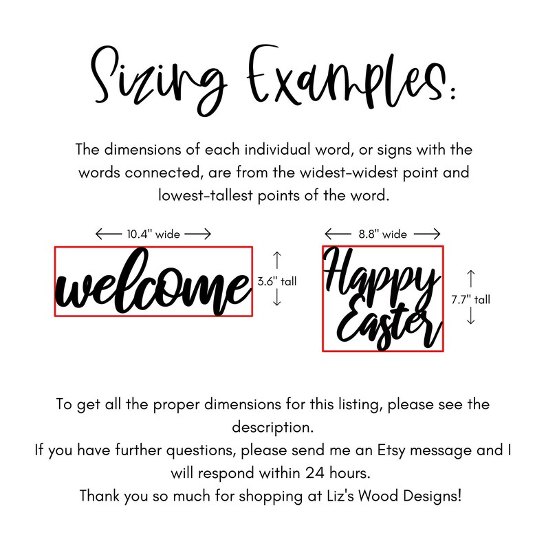 Wooden Welcome Word Cutout Script Welcome Sign Painted - Etsy