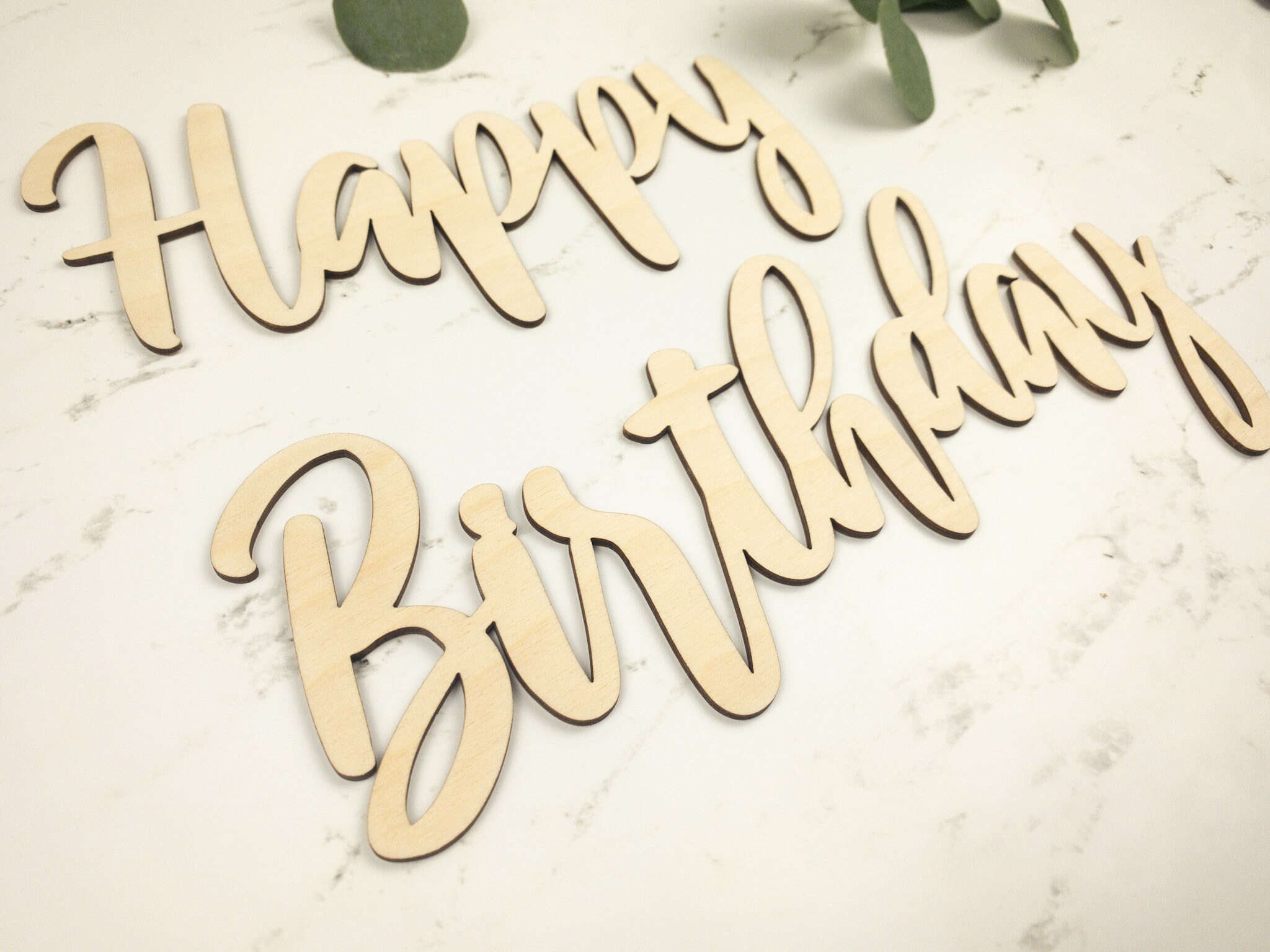 Happy Birthday Sign Birthday Party Wood Sign Party Backdrop | Etsy