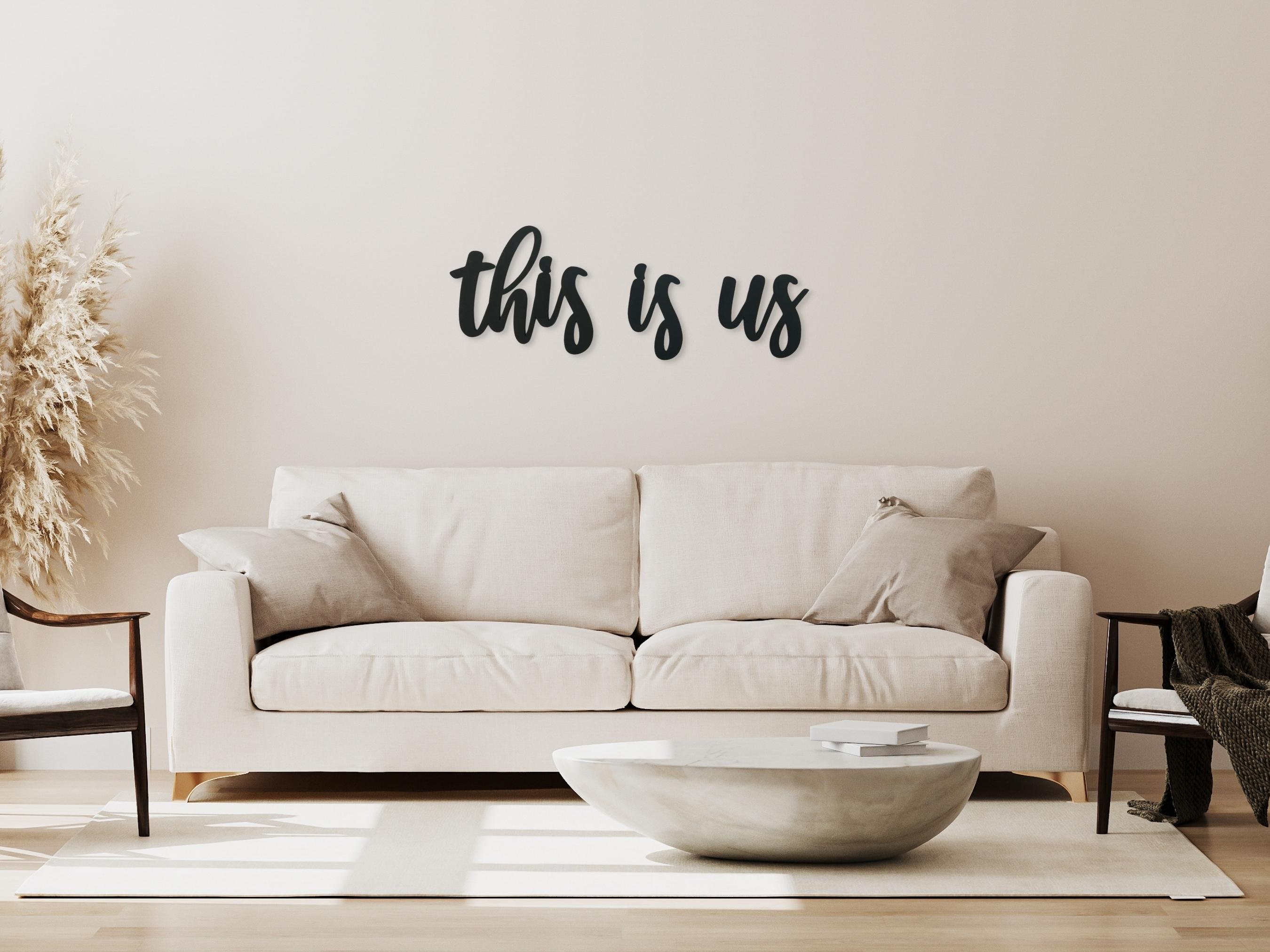 This is Us Wood Sign This is Us Wood Words This is Us Sign - Etsy