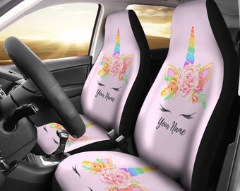 FOR NISSAN NEW INTERCHANGEABLE UNICORN CAR SEAT HEADREST COVER GREAT GIFT FOR NISSAN NEW INTERCHANGEABLE UNICORN CAR SEAT HEADREST COVER GREAT GIFT