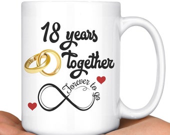 happy 18th wedding anniversary to my husband