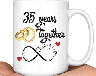 Beste 35 jaar huwelijk | Etsy SG-03