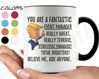 I/'m An Events Manager Lets Just Assume I/'m Always Right Funny Coffee Mug 1312