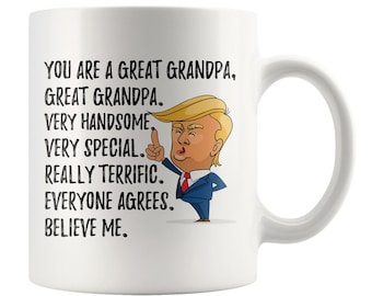 Trump mok grote opa koffiemok, opa geschenken, grootvader geschenken, de Gift van de verjaardag van opa, opa Fathers Day, geschenk mannen grappige mok