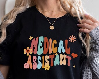 Medizinische Assistentin Shirt, Medizinisches Geschenk für Sie, Arzthelfer T-Shirt, Weihnachtsgeschenk für Medizinische Assistentin, Personal Krankenschwester T-Shirt