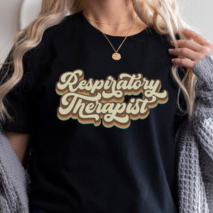 Respiratory Therapist Retro Shirt, Respiratory Nurse Gift, Pulmonologist, Lung Team Outfit, Newly Graduate T-Shirt, Health Professional Tee