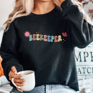 Imker Bloemen Sweatshirt, Bijenteelt Hobby Gift Ideeën, Grappige Bee Lover Sweatshirt Volwassen Imker Sweatshirts, Tuinman Honing Maker Geschenken