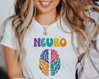 Neuro Krankenschwester Shirt | Psychische Gesundheit Tee | Krankenschwester TShirt | Neuro Nursing Student | Krankenschwester T-Shirt | Abschlussgeschenk | Neuro-Assessment