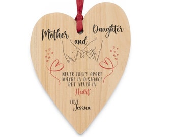 Personalized Christmas Ornament For Mom From Daughter