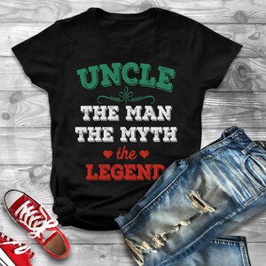 Uncle Man Myth Legend Shirt, Best Funcle Shirt, Uncle T-shirt, Worlds Best Uncle Shirt, Awesome Uncle Crew Neck Shirt, Uncle Tshirt
