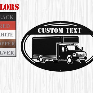 Custom Smart Delivery Truck Van Metal Sign, Personalize Refrigerated Truck Sign, Smart Vehicle Transport Truck, Custom Company Business Sign