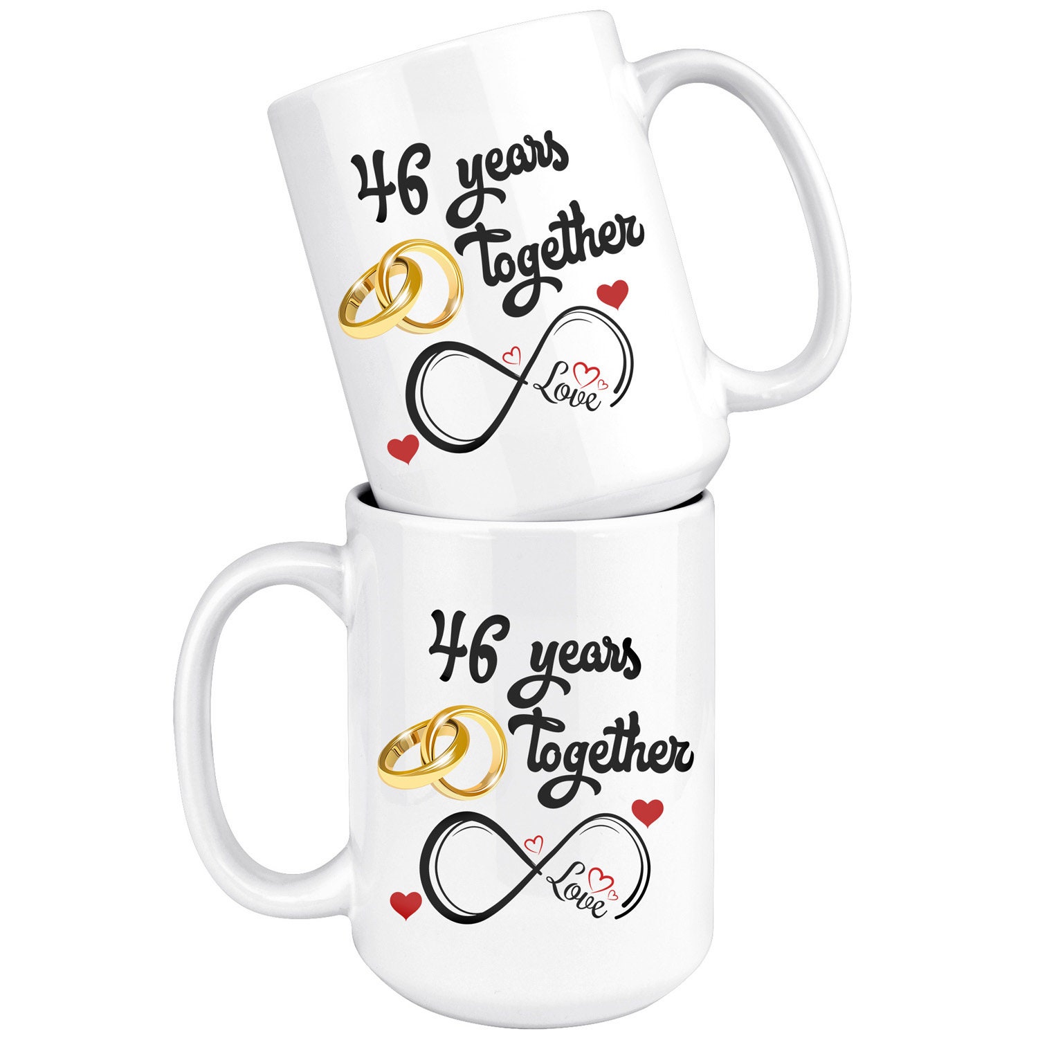 46th Wedding Anniversary Gift for Him and Her 46th Etsy