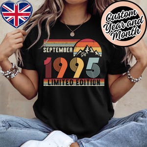 1995 Birthday Shirt – 30th Birthday Retro Sweatshirt Gift – Vintage Hoodie for Men / Women – Unisex T-Shirt Gift Idea for Friends or Party