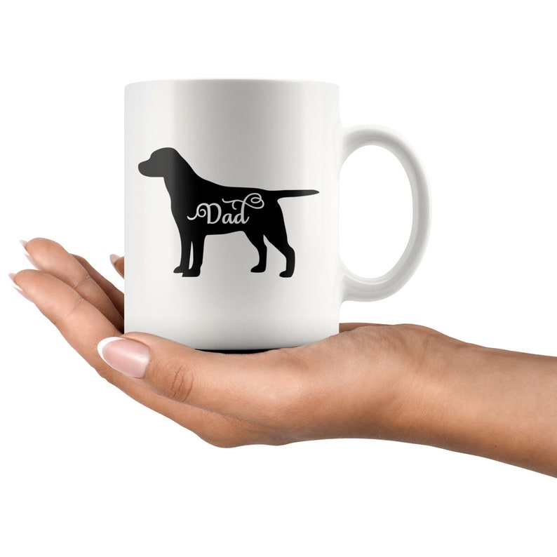 Black Labrador Retriever Dog Mug Black Labrador Gifts Black Etsy