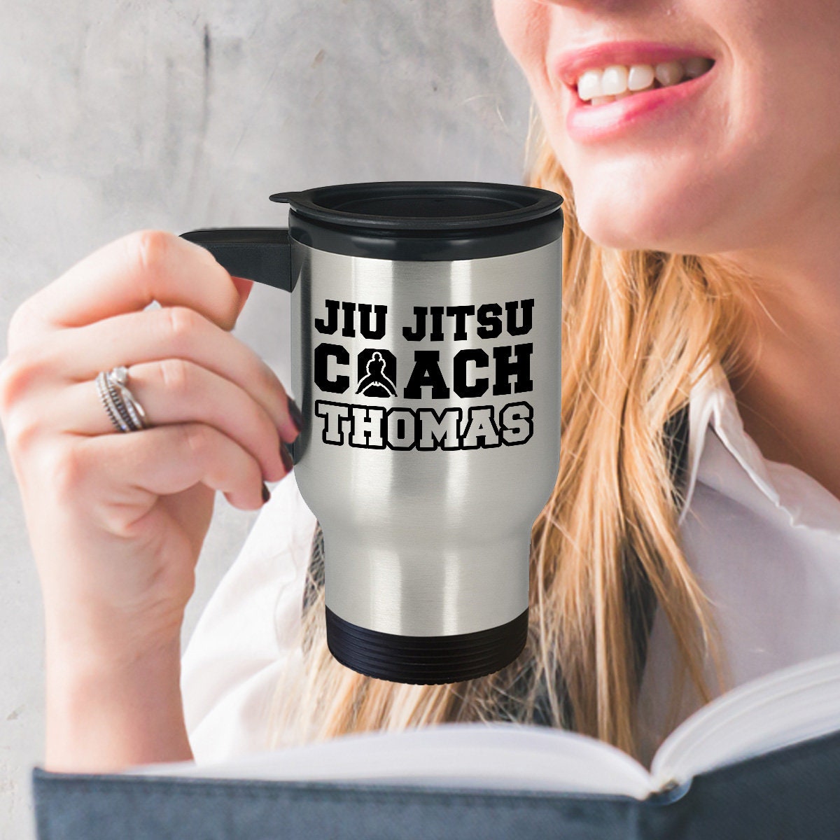 Personalized Jiu Jitsu Coach Birthday Gift Travel Mug for Men Etsy UK