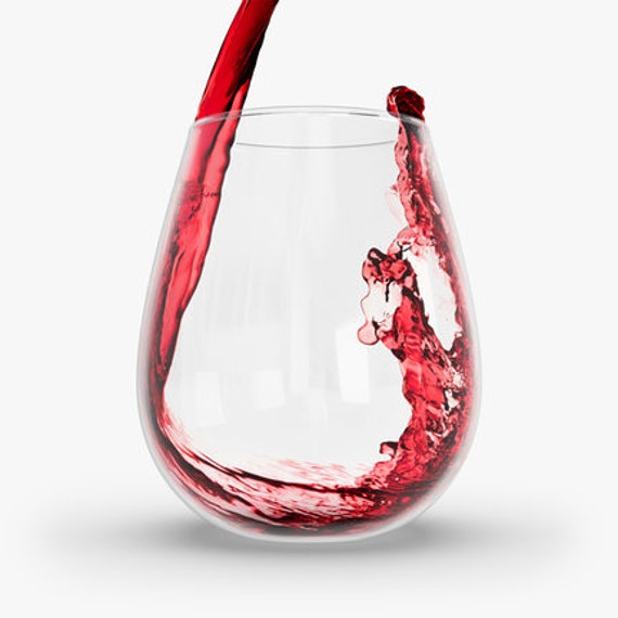 best christmas painted wine glasses Stemmed Christmas Lights Wine Glasses Set of 2 main image 0