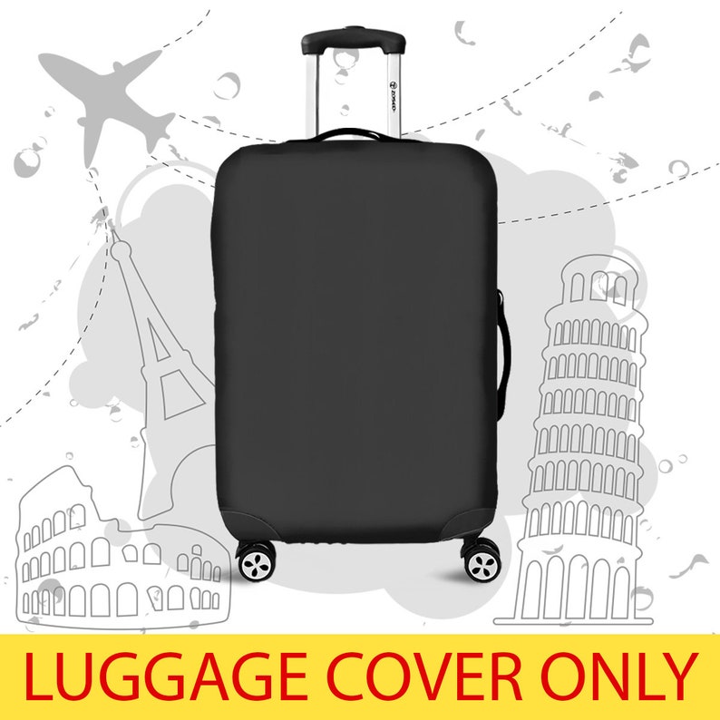 Dragonflies Fabric Luggage Cover Decor Dragonfly Luggage Suitcase Cover Luggage Protector Dragonfly Gift Item Custom Luggage Wrap