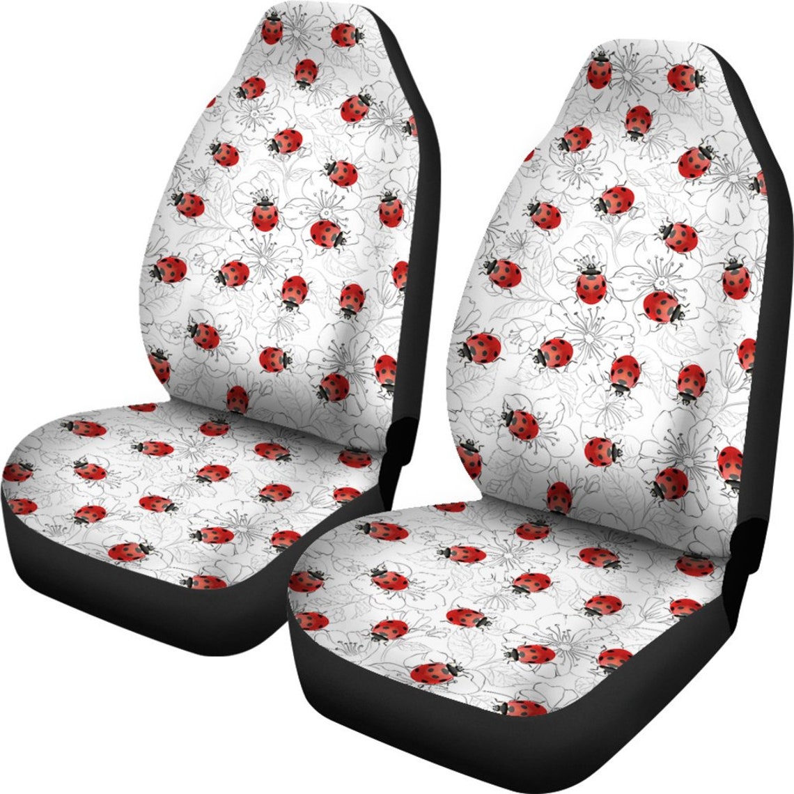 Ladybug Car Seat Covers Ladybird Lover Front Car Cover Gift Etsy